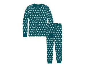 Adult Holiday PJ Set - Reindeer Friends