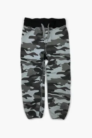 Appaman Gym Kids Sweatpants - Grey Camo