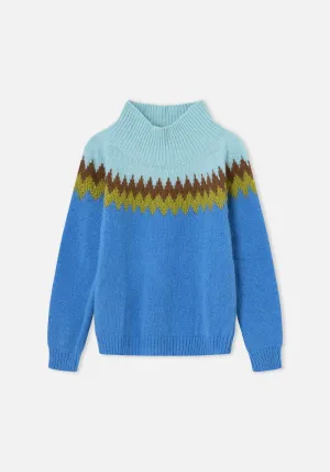 Bamboleo Sweater in Blue