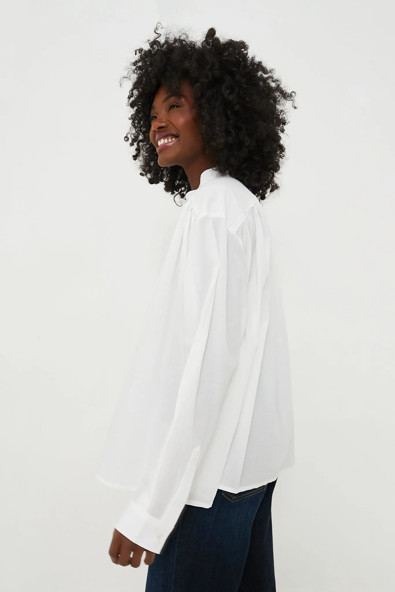 Blanc Calvin Blouse