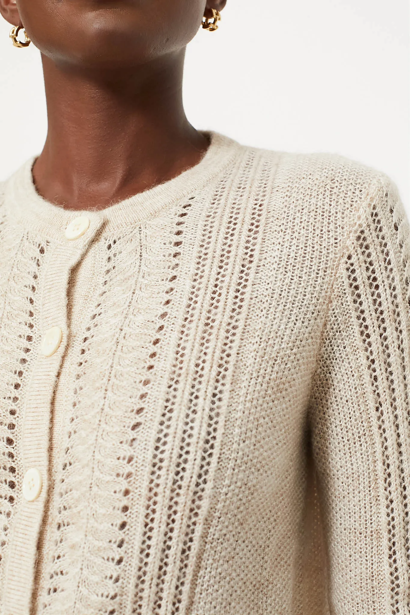 Champagne Addison Cardigan