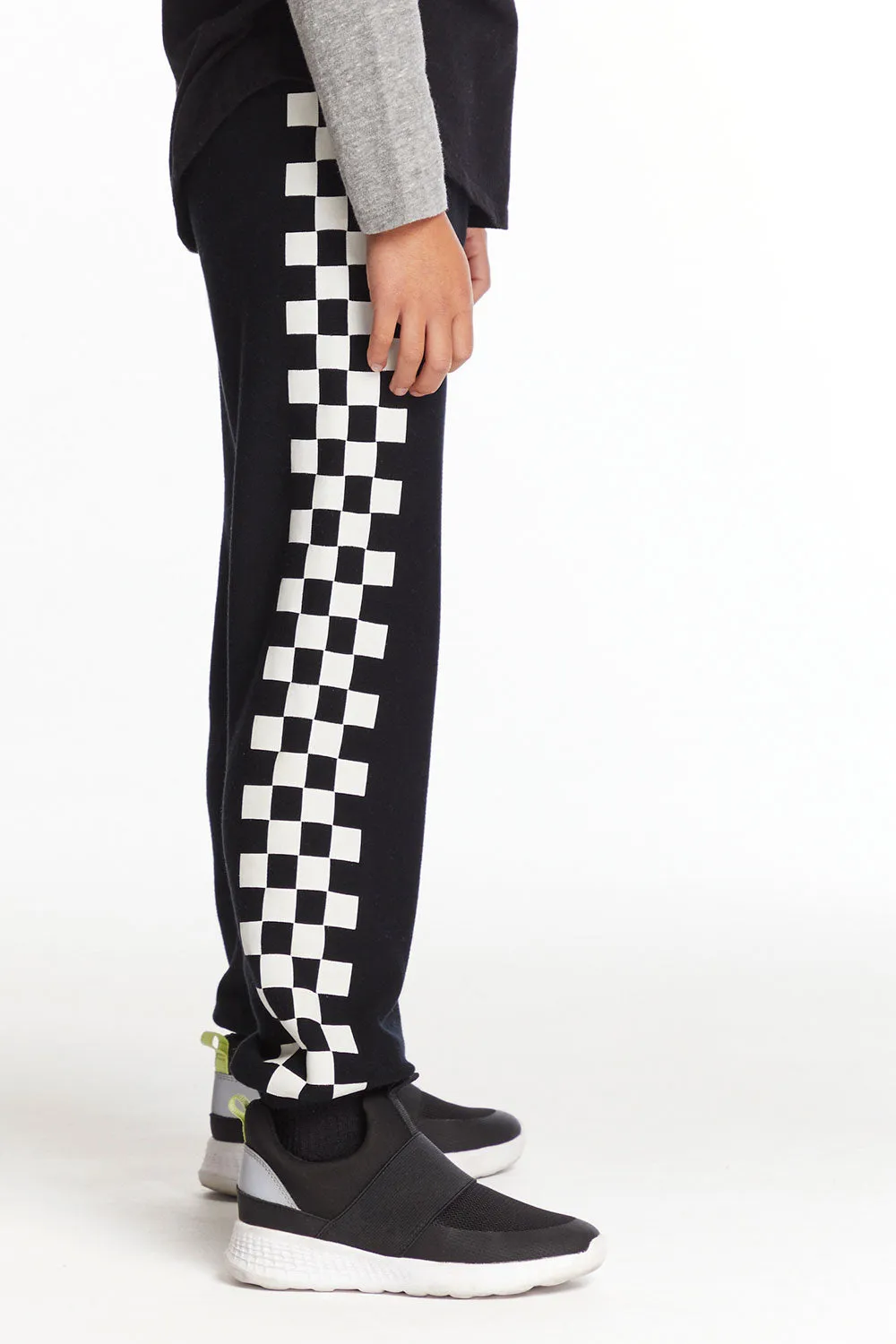 Checkered Boys Pants