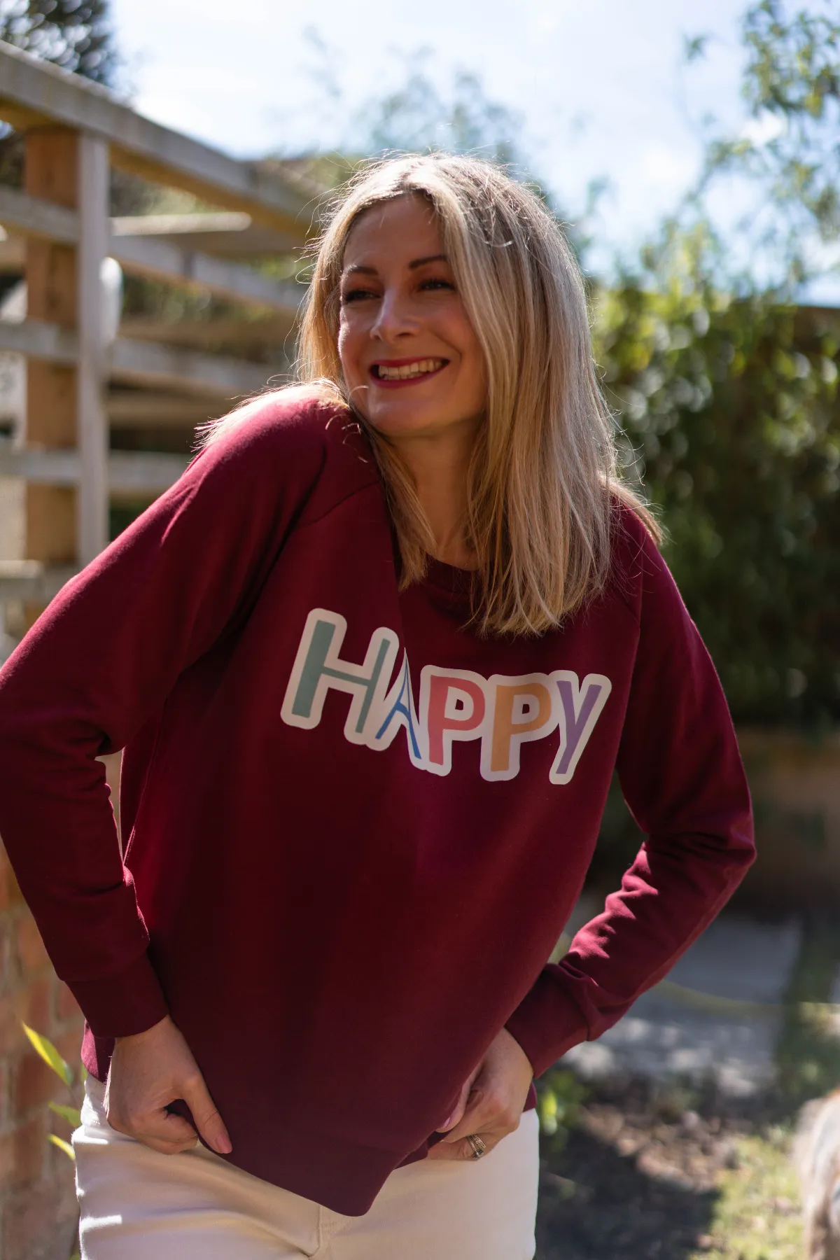 Cherry Happy Sweatshirt