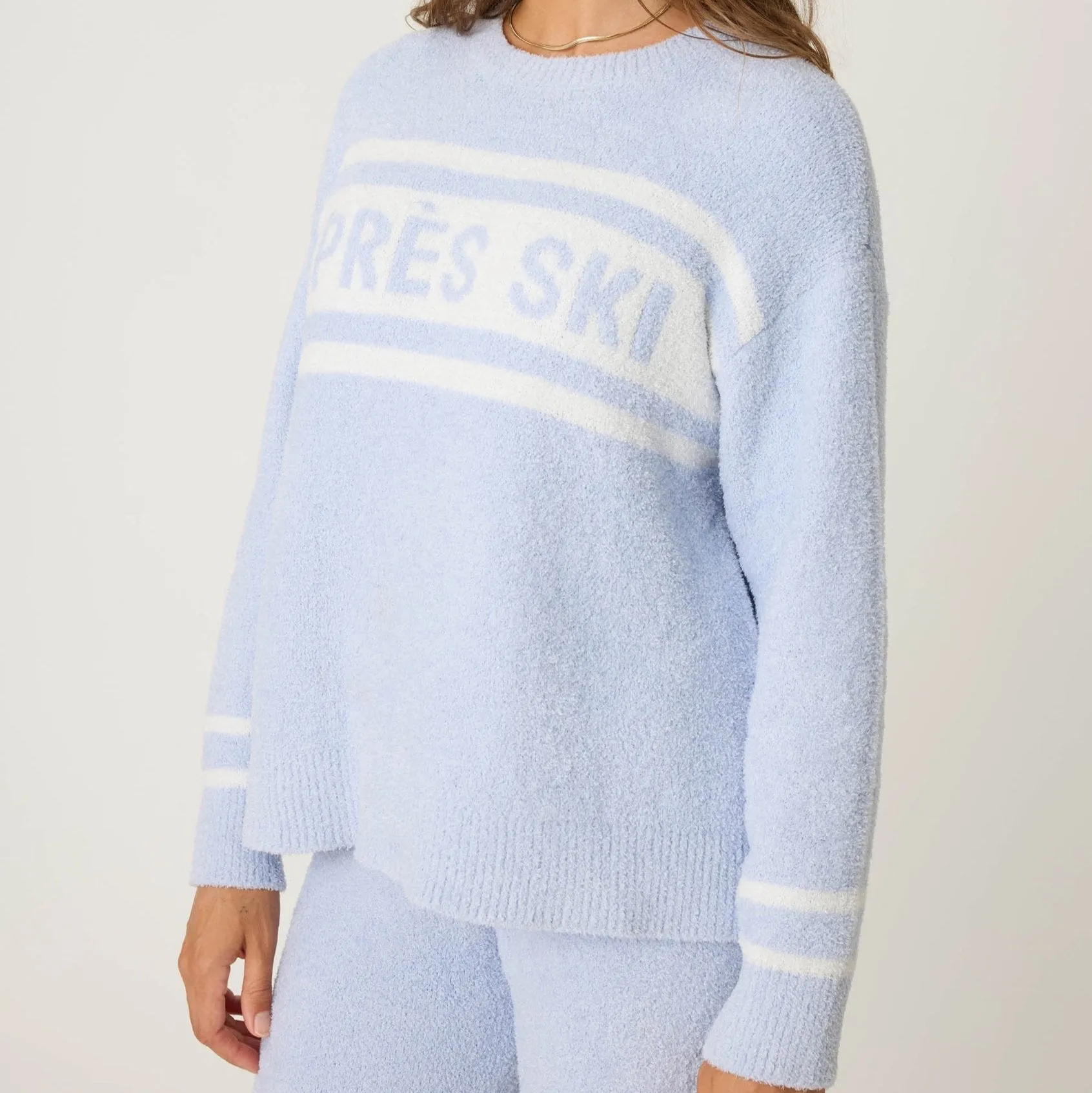 Cozy Blue Après All Day Pullover