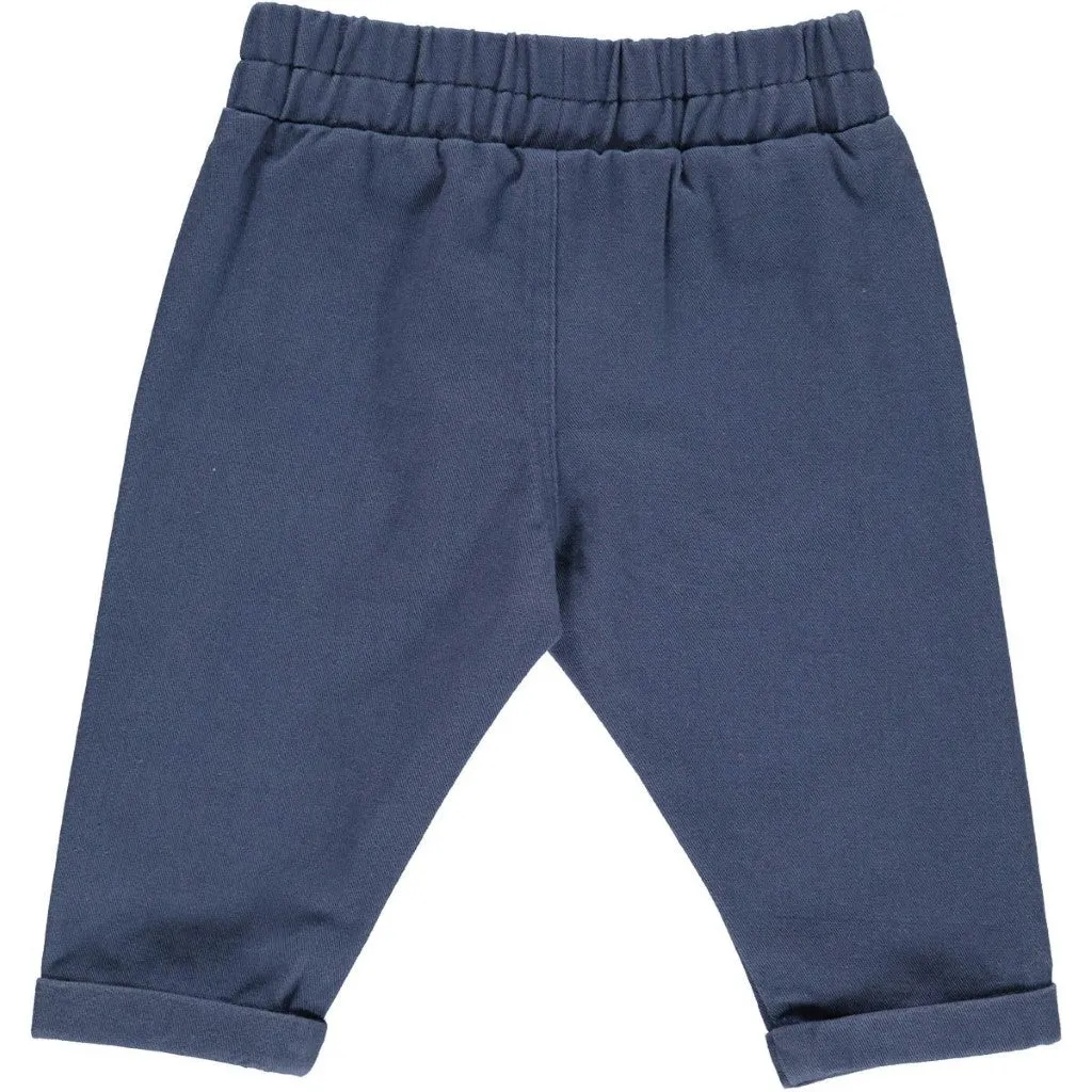 Cozy Me Twill Pants - Indigo