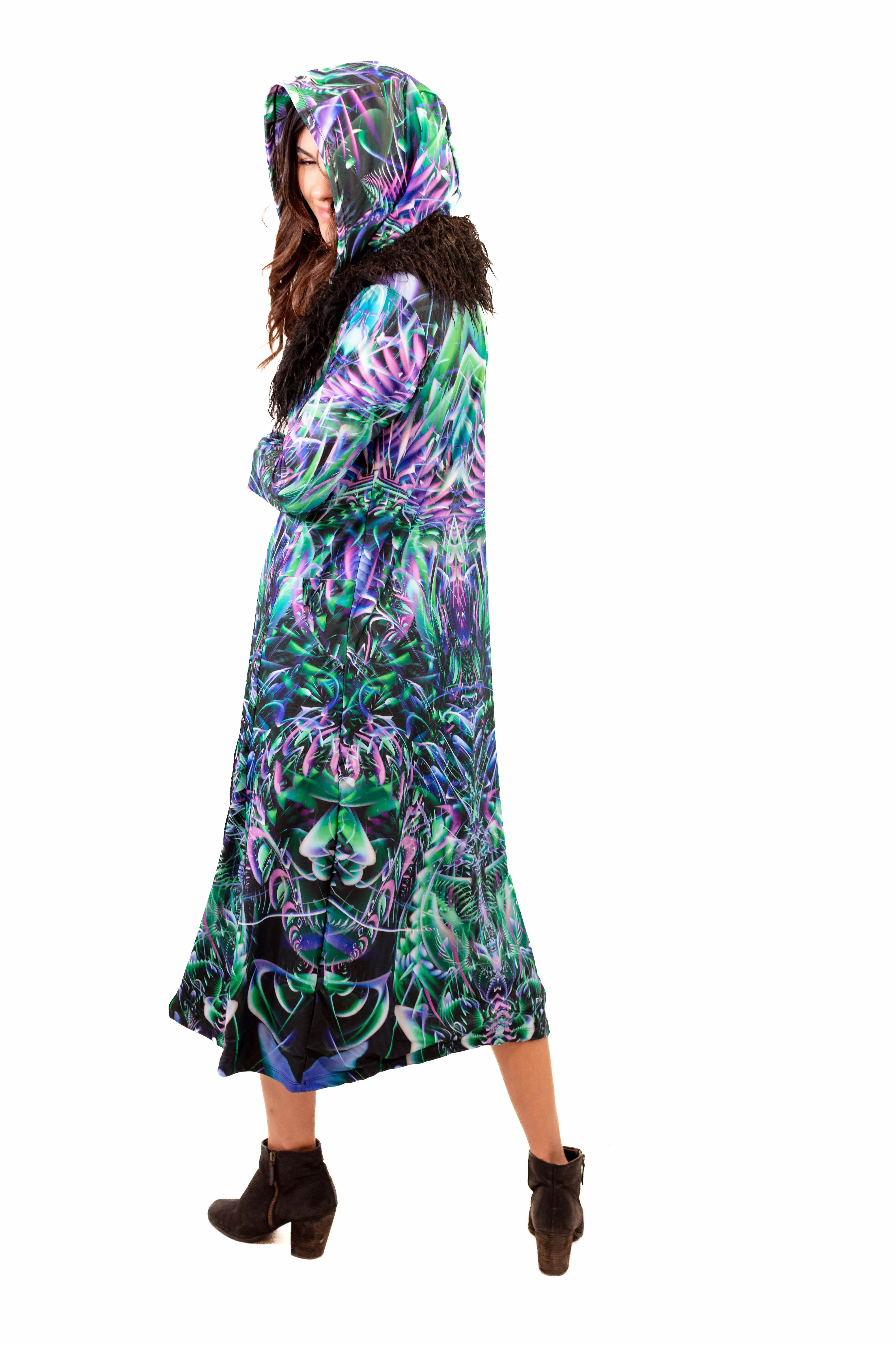 Faux Fur Lounge Robe Hypnagogia