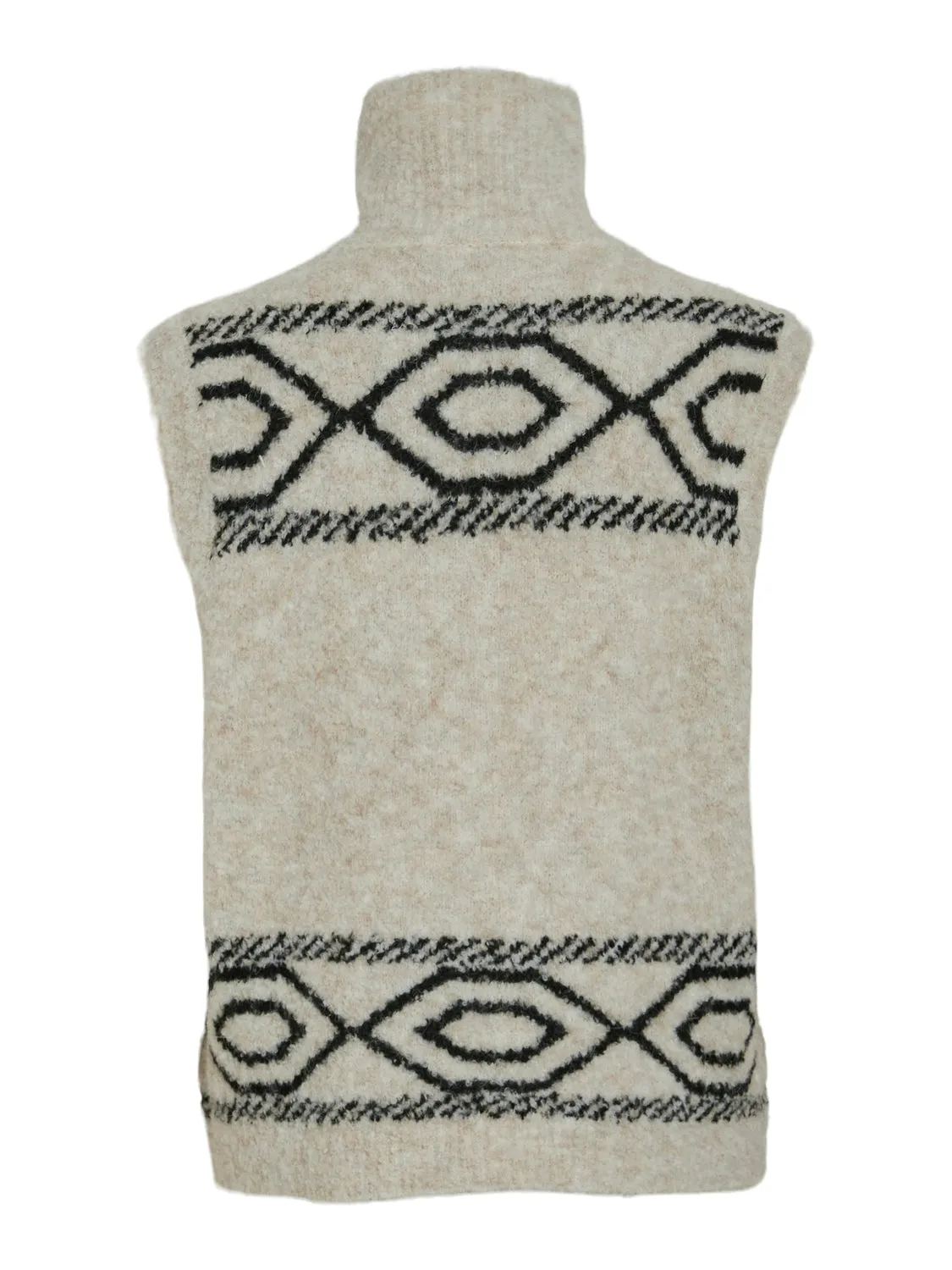 Finka Knit Vest - Birch/Black