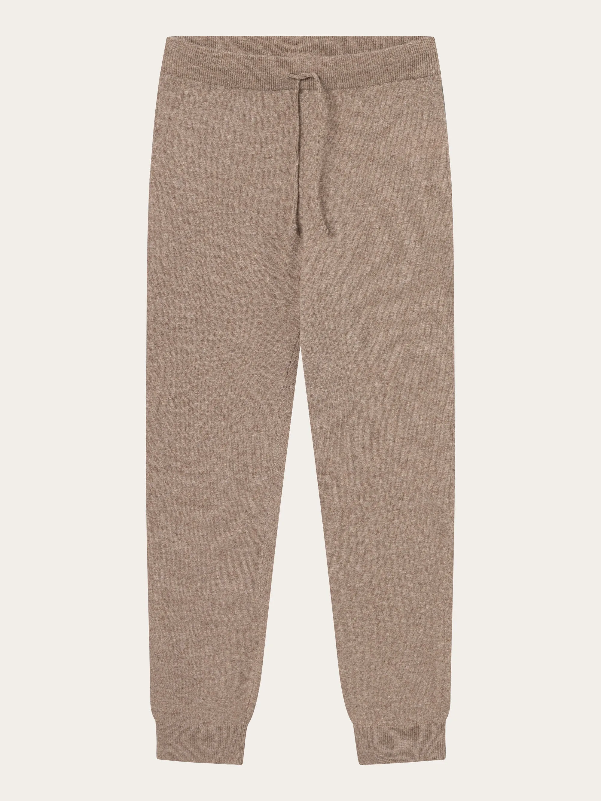 JADE hybrid knitted jog pants - Kelp melange