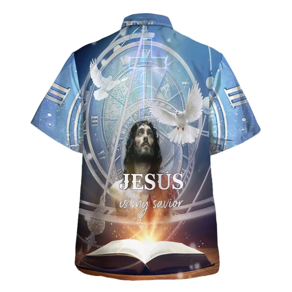 Jesus Is My Savior Dove Hawaiian Shirts For Men & Women - Christian Hawaiian Shirt - Hawaiian Summer Shirts