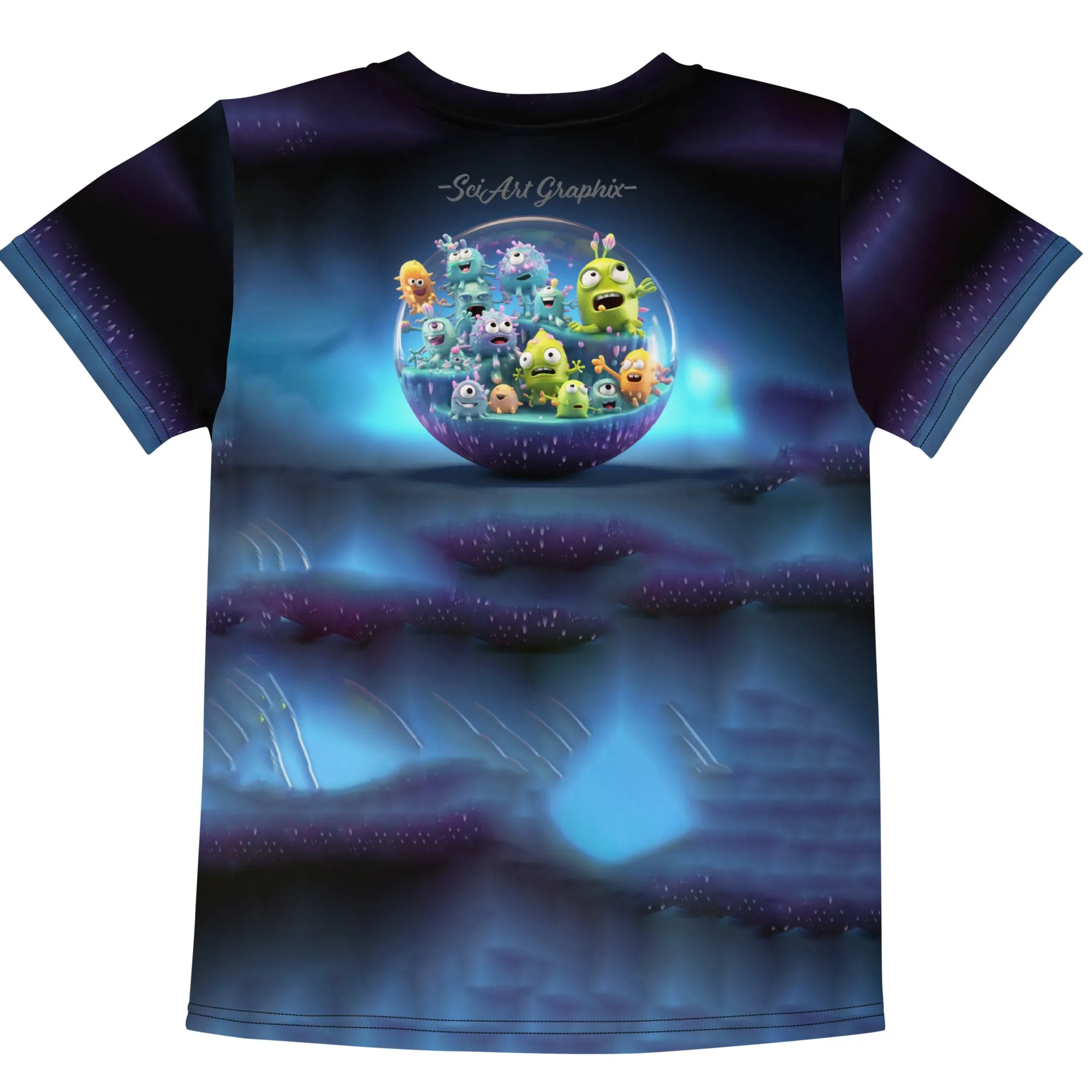 Kids T-Shirt Bacteria Party