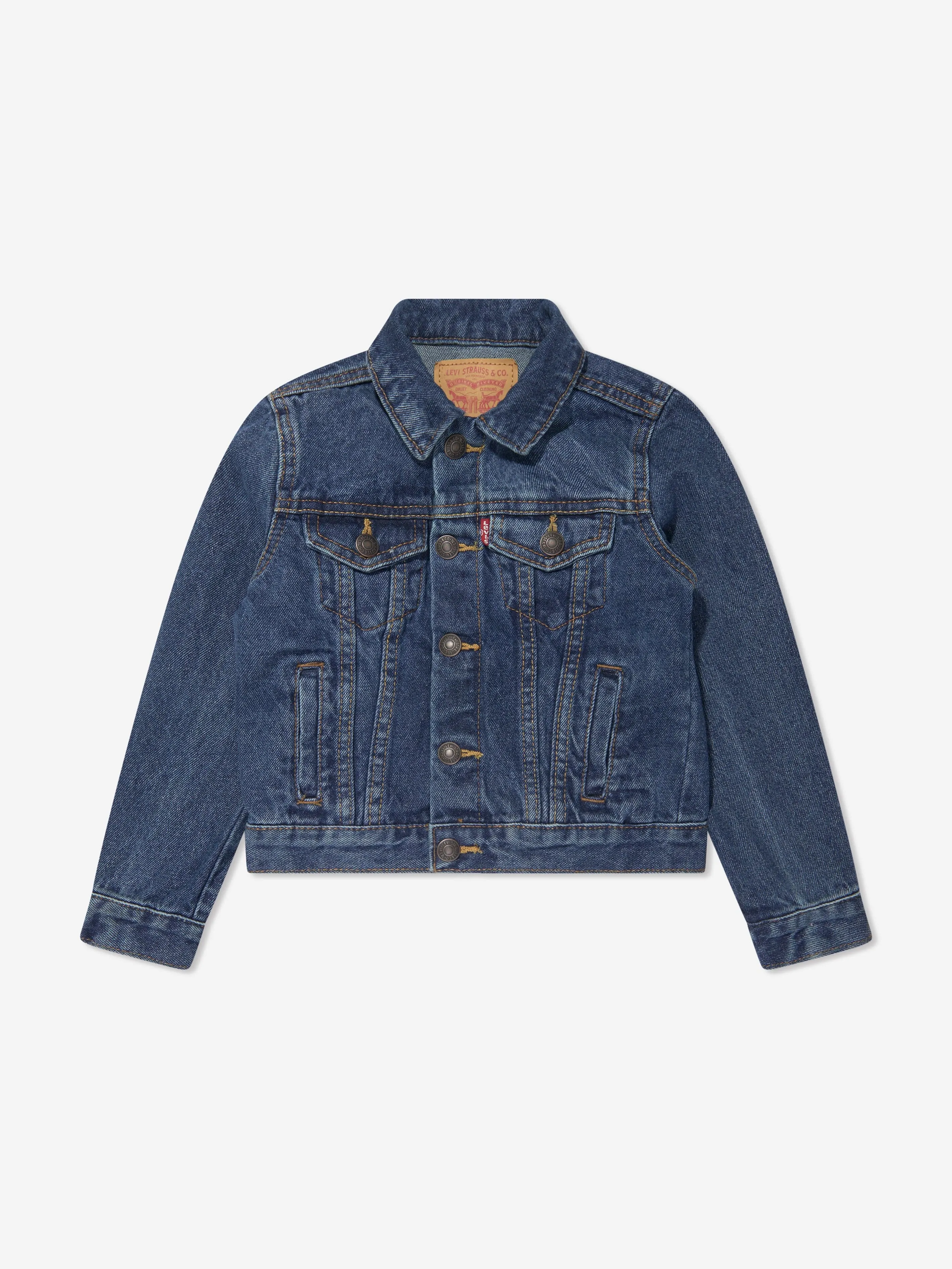 Levi's Wear Boys Cotton Denim Trucker Jacket