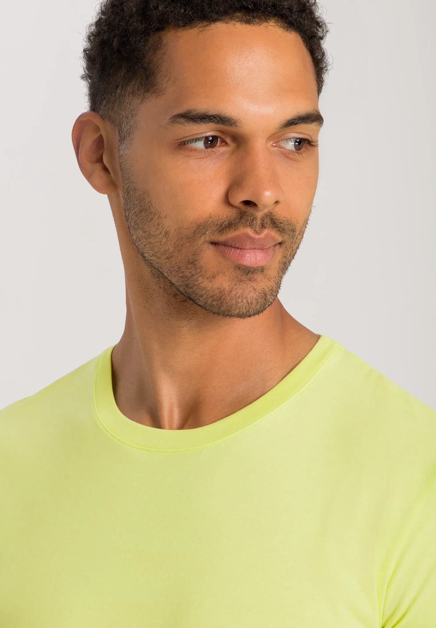 Living Shirts Jersey Cotton Crew Neck T-Shirt | Sunny Lime 75050-2269