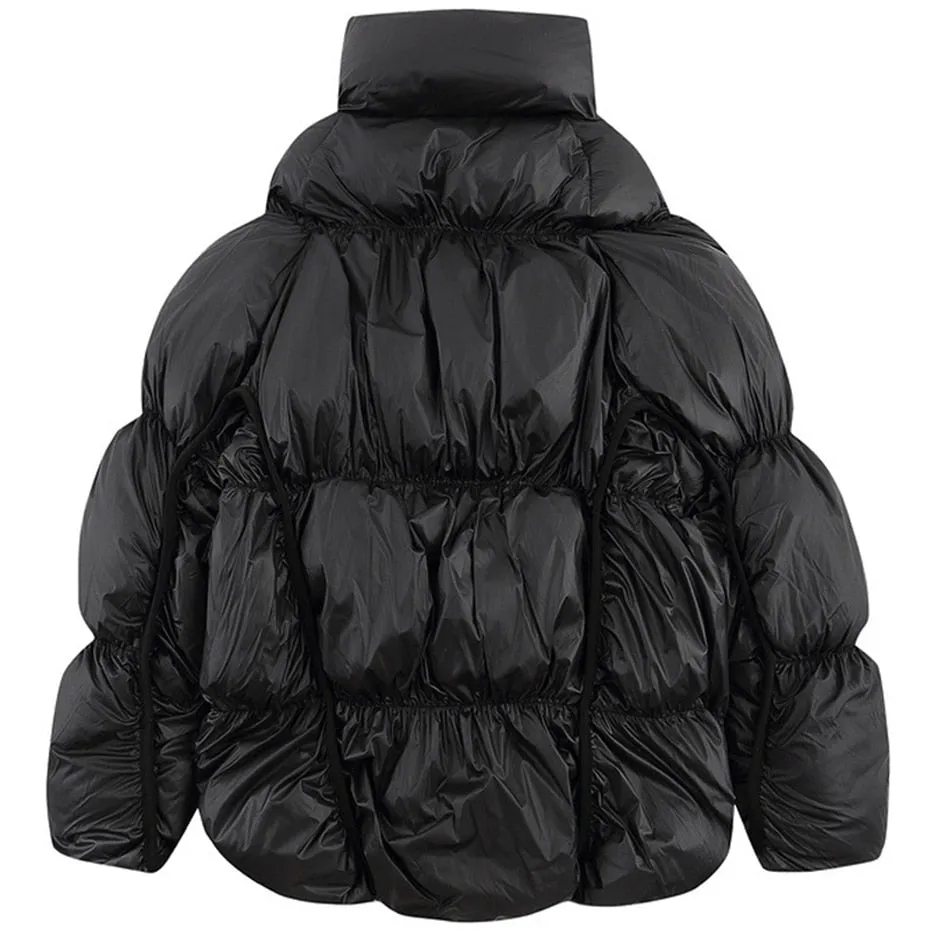 Loose Over Shoulder Padded Jacket