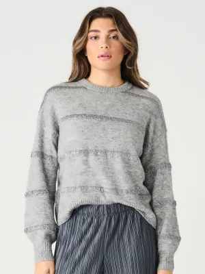 Meredith Sequin Stripe Sweater