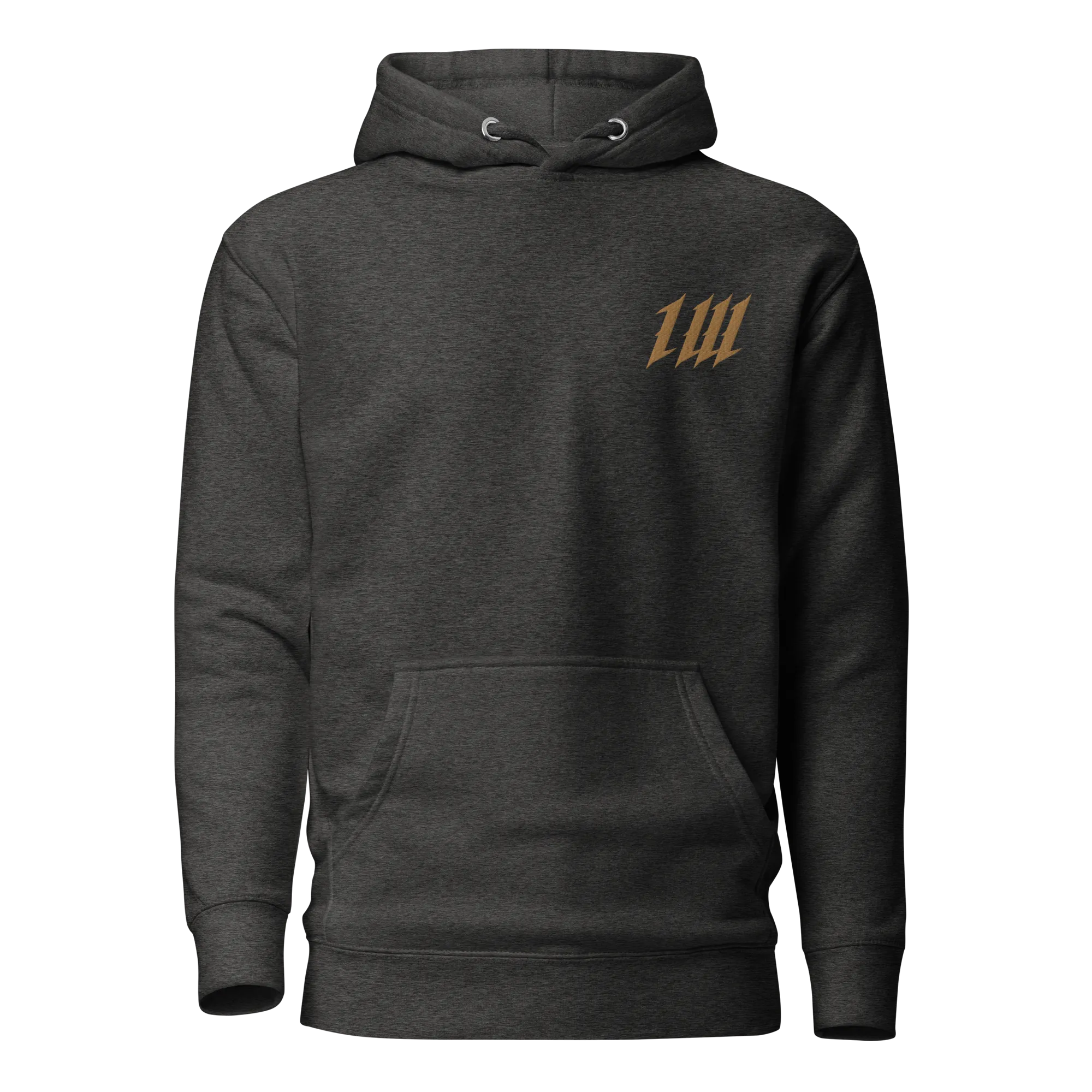 Minimal Charcoal Hoodie