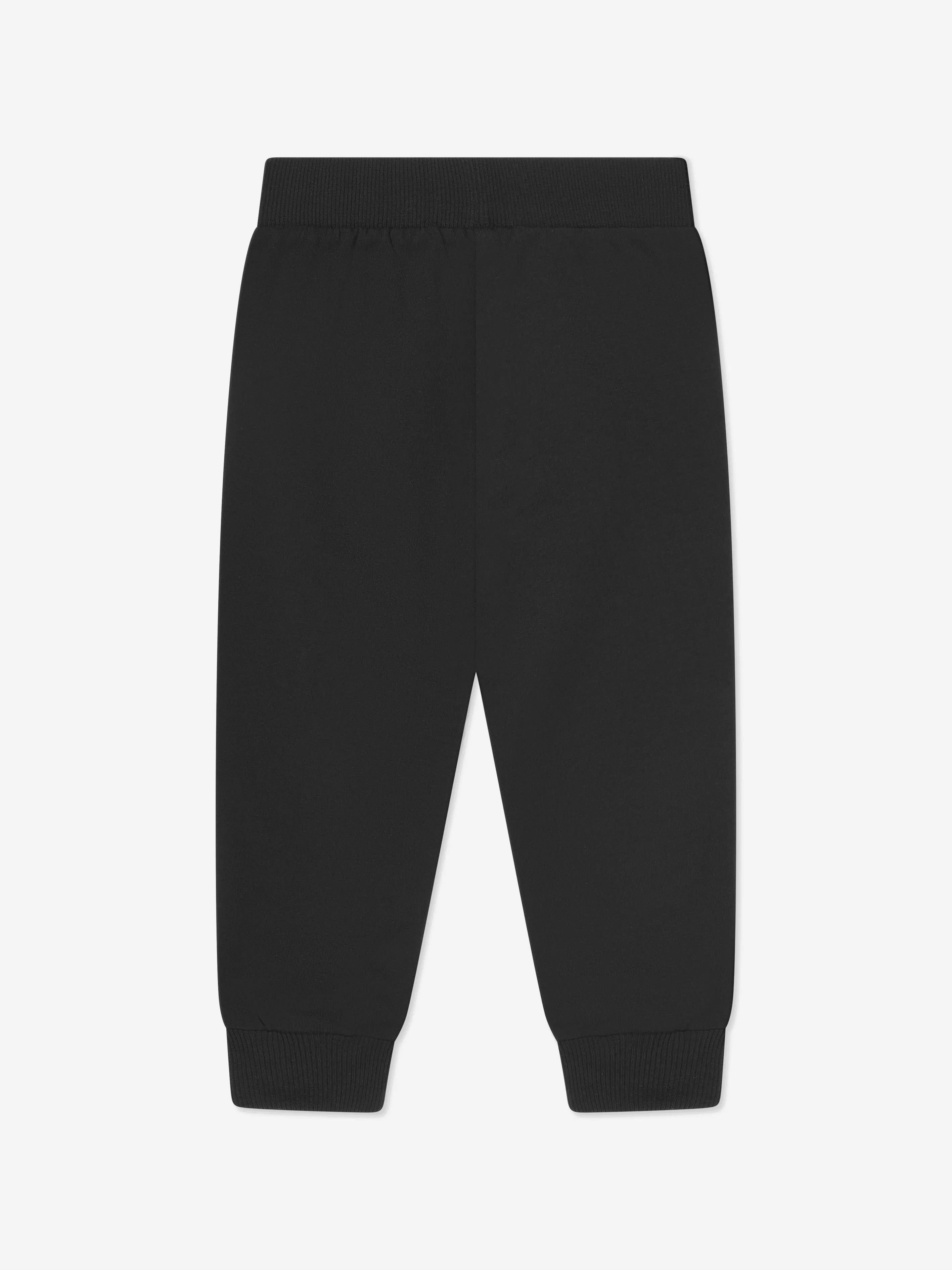 Moschino Baby Logo Joggers in Black