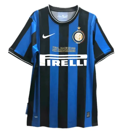 Nerazzurri classic inter milan soccer shirt