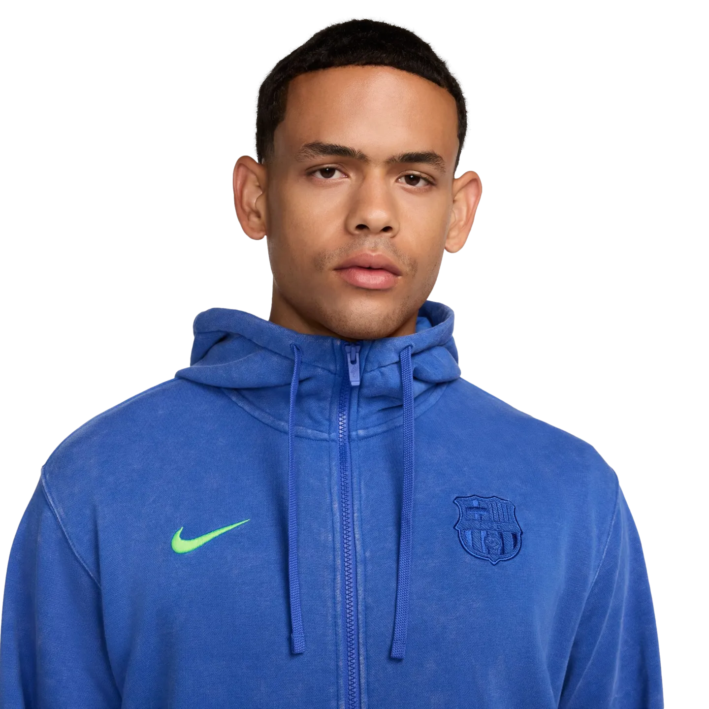 Nike Barcelona Club French Terry Full Zip Hoodie