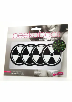 Peekaboo Glow In The Dark Hazmat Pasties