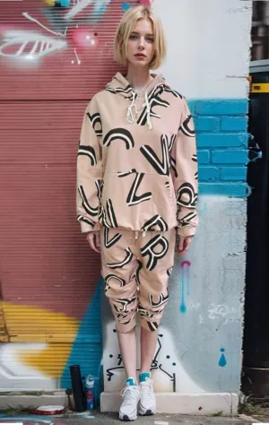 Pink Graffiti Tracksuit