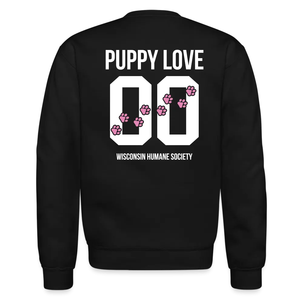 Pink Puppy Love Crewneck Sweatshirt