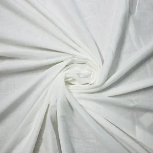 RFD White Solid Dyeable Poplin Fabric