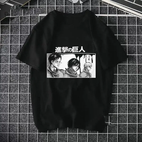 T Shirts Set 2 Attack On Titan (Variants Available)