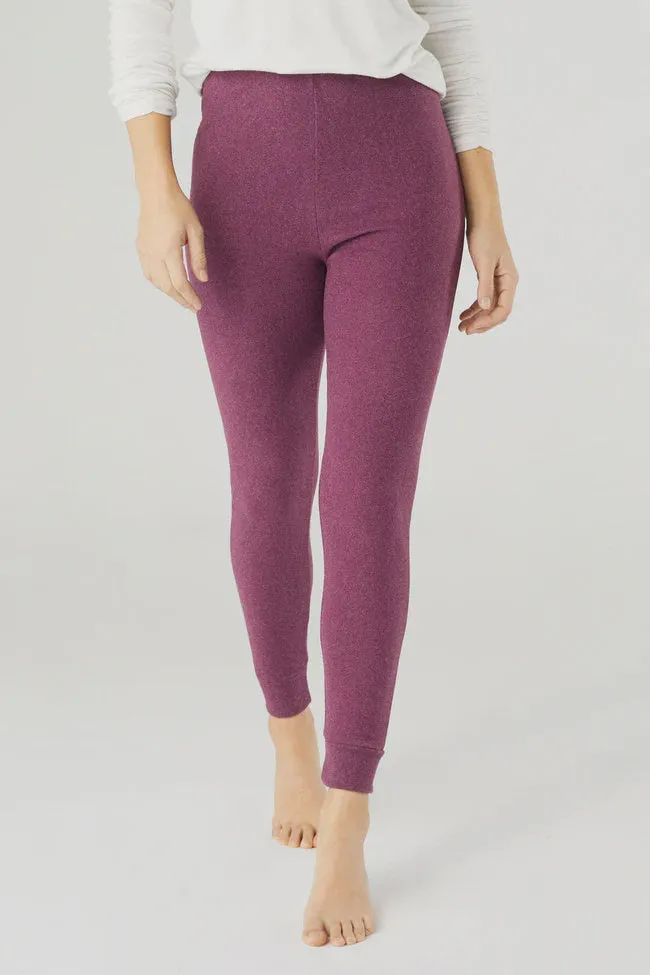 Weekend Brushed Ribbed Cuff Legging