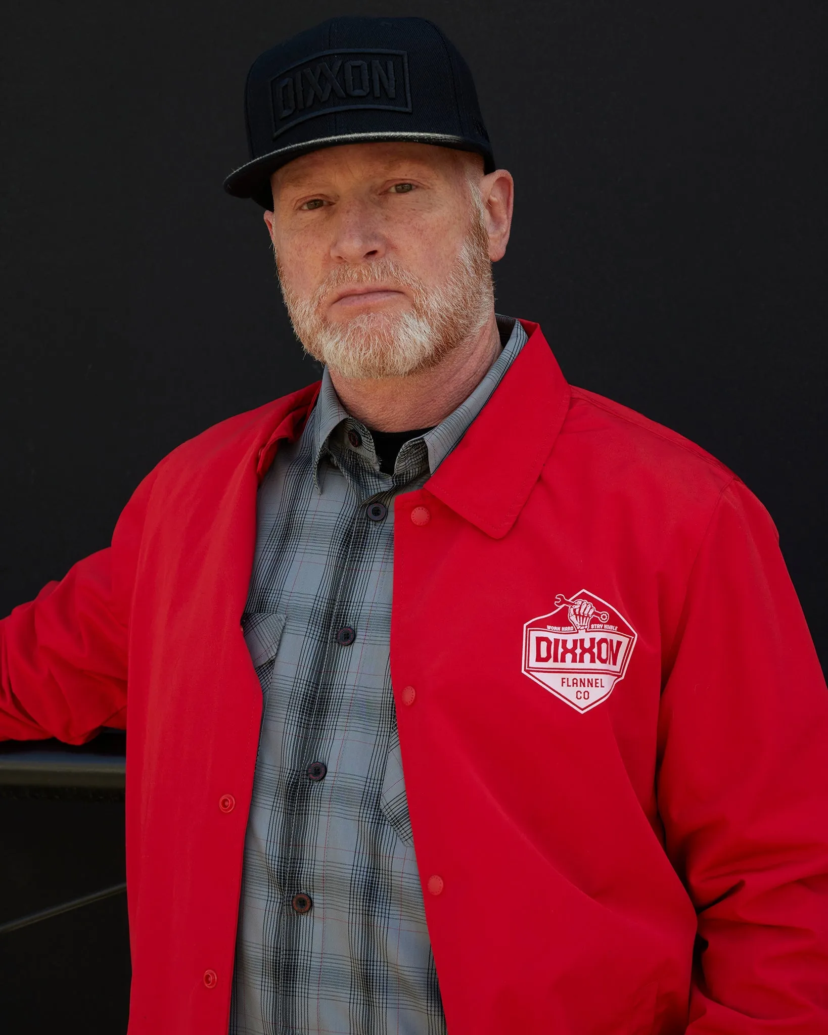 Working Class Coaches Jacket - Red